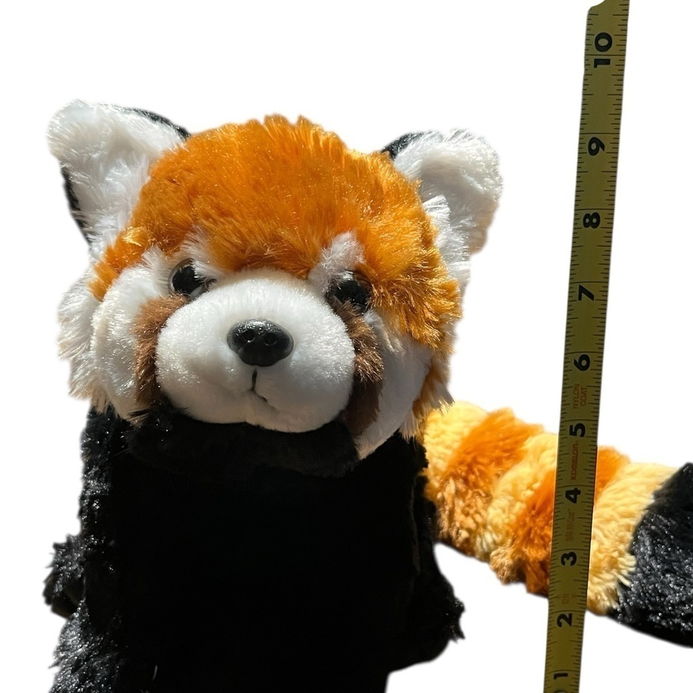Wild Republic Red Panda Stuffed Animal Plush Toy Ring Tailed 8-9 Inches W - Picture 6 of 6